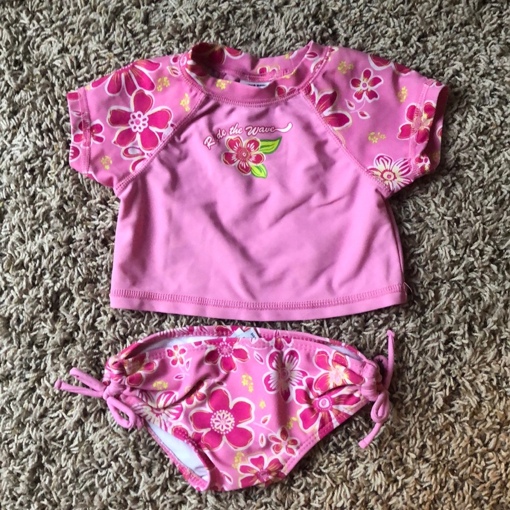 Wave Zone Pink bathing suit